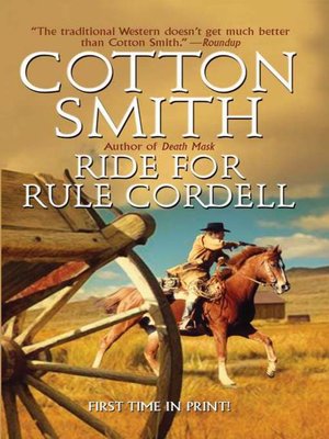 cover image of Ride for Rule Cordell